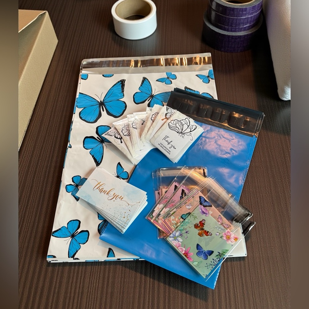 100 Pc Butterfly Shipping Bundle